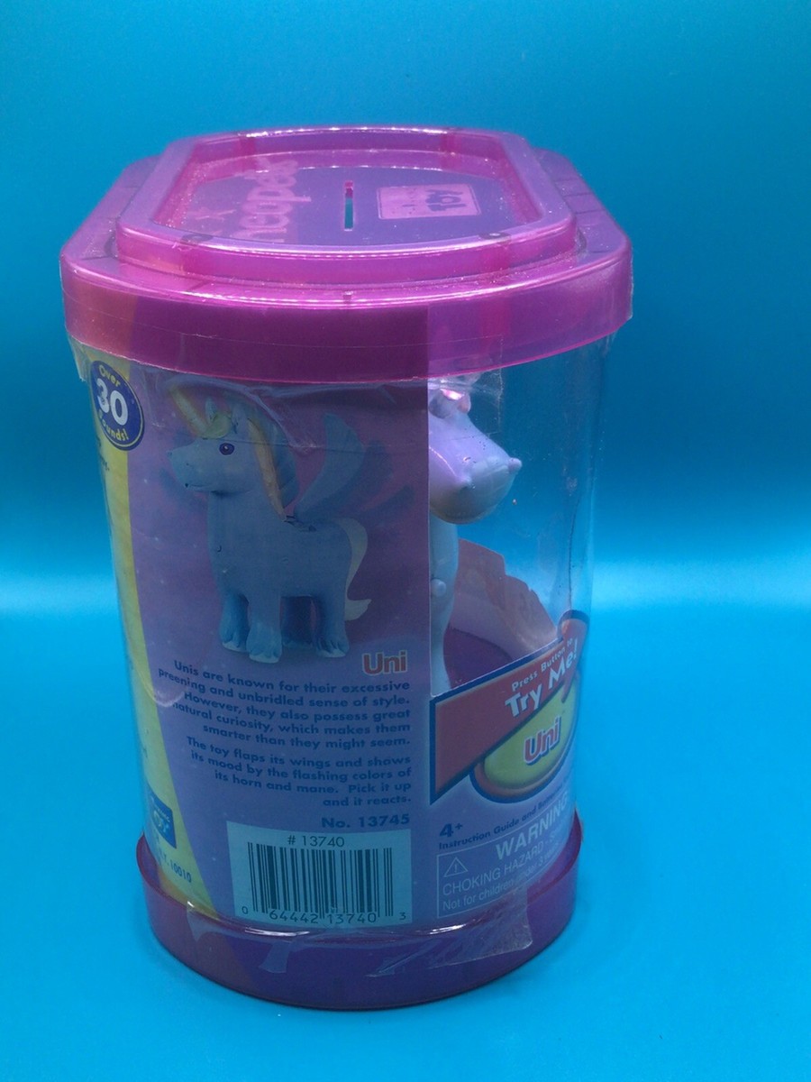 Blue UNI Unicorn NEOPETS Interactive VOICE ACTIVATED Thinkway 2002