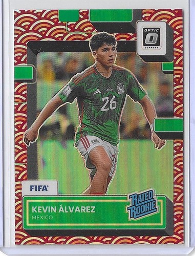 2022-23 Panini Donruss Fifa Asia Tmall Kevin Alvarez Photon SP Mexico