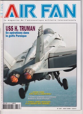 AIR FAN NR. 357 OCEAN TIGER / MAXIQUE / USS H TRUMAN / TSCHAD / NACHTJAGD