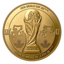 2026 Canada 5 oz Pure Gold FIFA World Cup Celebration
