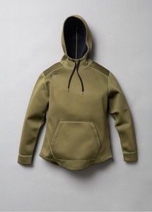 Kutting Weight V4 Olive Green Drawstring Sauna Workout Hoodie Unisex Size Large