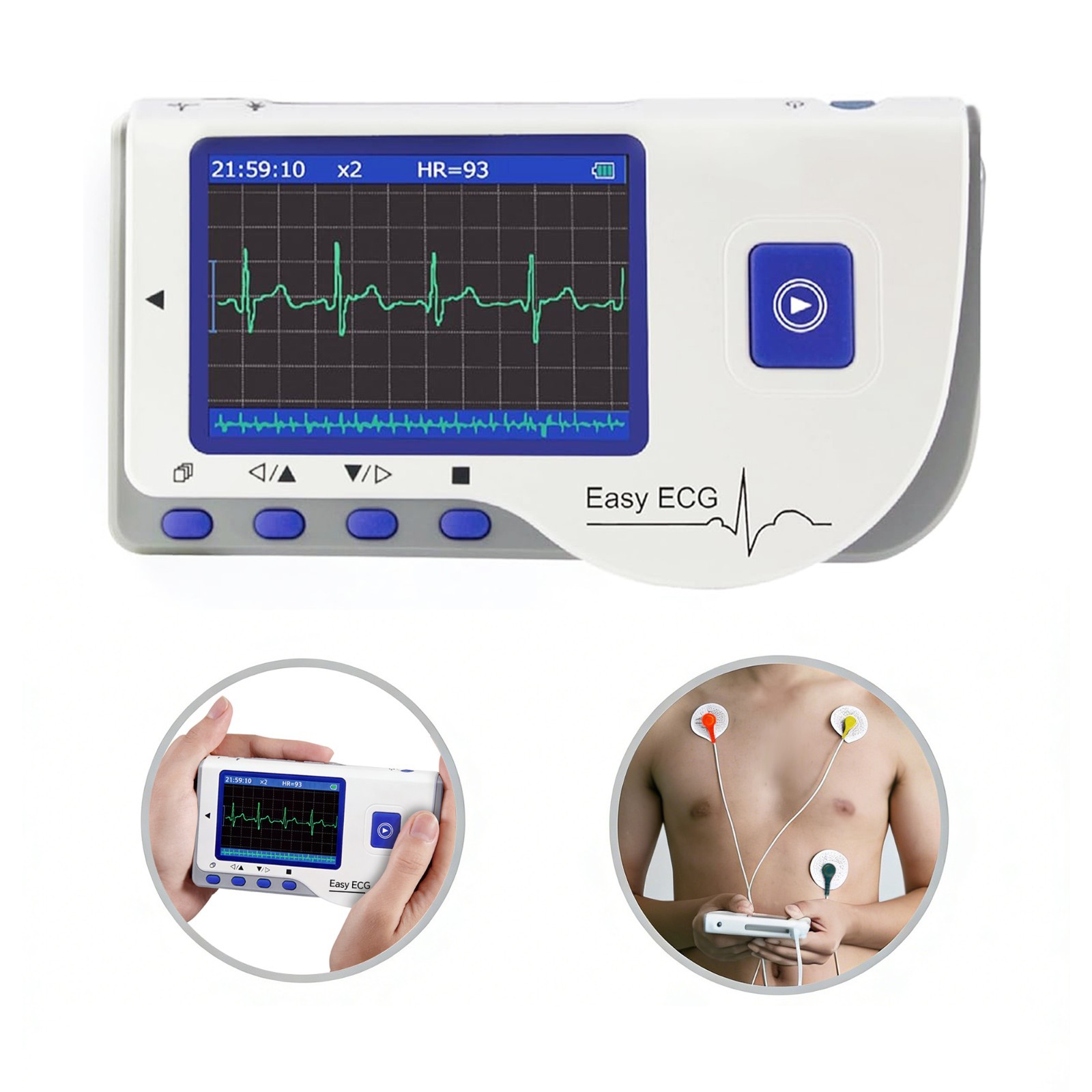 Monitor ECG Portatile LEPU con App Bluetooth