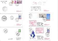 FRANCE LOT 14 ENVELOPPES PHILATELIQUES ARIANE/ESPACE 1992 BON ETAT