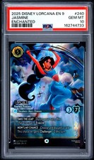 2025 DISNEY LORCANA EN 9-FABLED ENCHANTED JASMINE - FEARLESS PRINCESS PSA 10