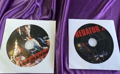 Commando & Predator 2 Two DVD Lot DVD ONLY