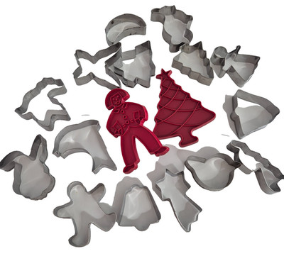 Cookie Cutters Biscuit Making Christmas Gingerbread Collection Baking