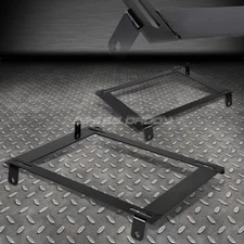 FOR 02-06 ACURA RSX DC5 PAIR LOW MOUNT RACING/BUCKET SEAT TENSILE STEEL BRACKET