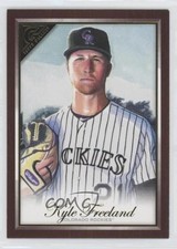2019 Topps Gallery Canvas Wood Kyle Freeland #79 1u6