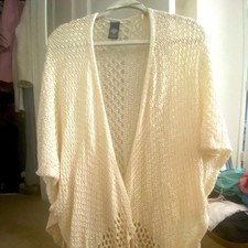 Vince Camuto Crochet shawl