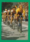 CYCLISME carte cycliste LAURENT FIGNON et BERNARD HINAULT Chateaulin circuit de