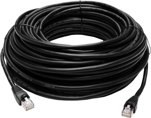 Lorex Outdoor CAT6 Ethernet Cable, for Use with 4K Wired Security Cameras(M.Ref)