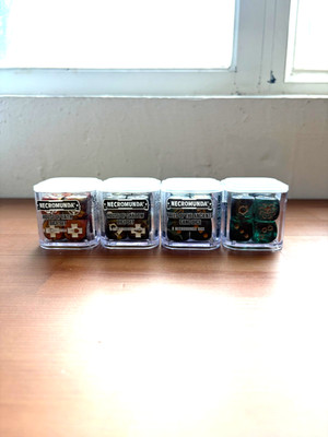 Necromunda Dice Set New Sealed Artifice Faith Delaque Goliath Escher Cawdor