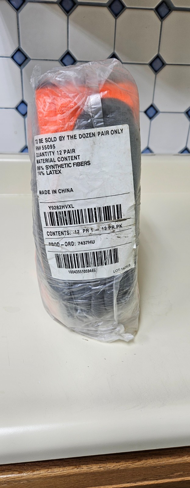 Wells Lamont Guard Tec3 Cut High Vis Orange Work Gloves