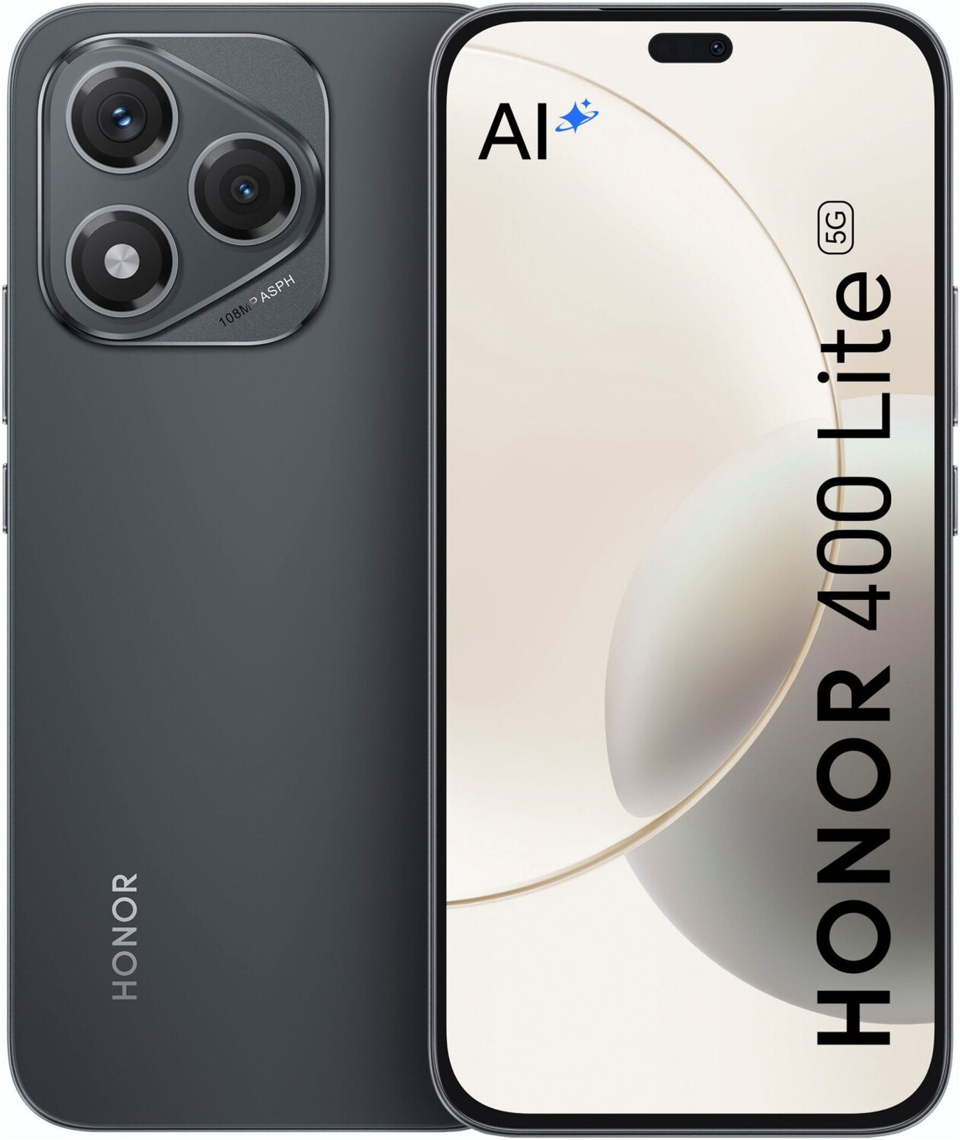 HONOR 400 Lite 5G Android Smartphone 8GB RAM 256GB Black Schwarz 6,7" 108MP