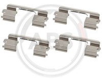 ZubehöRsatz Scheibenbremsbelag Hinten Abs 1875Q FüR Opel Vauxhall