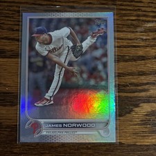 2022 Topps Update James Norwood Rainbow Foil #US193
