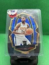 2018-19 Panini Select Premier Mikal Bridges Die-Cut Blue Prizm Rookie RC /249