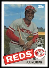 2020 Topps Update #85TB-17 Joe Morgan 1985 Topps Baseball 35th Anniversary