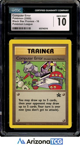 Computer Error graded CGC 10 for sale on eBay