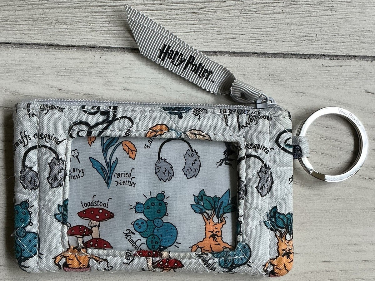 Vera Bradley x Harry Potter Herbology Deluxe Zip ID Wallet Case