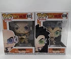Funko Pop! Dragonball Z Lot #613 Nappa + #616 Raditz Vinyl Figures