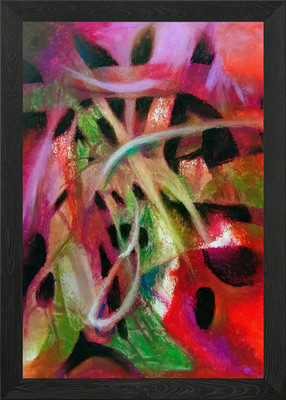 Gerahmtes Wandbild Neural Pathways Poster Leinwanddruck Bild