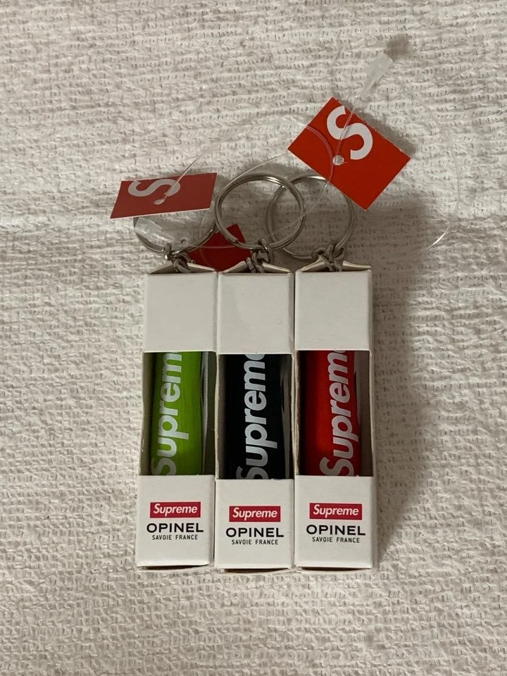 *IN-HAND* Supreme Opinel No. 4 Keychain Pocket Knife (24x keychains) - Image 3 of 4
