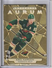 2025/26 UPPER DECK ARTIFACTS KIRILL KAPRIZOV AURUM PARALLEL CARD #14 UNSCRATCHED
