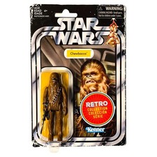 Star Wars Retro Collection Chewbacca Kenner Flashback 3.75  Action Figure NIB