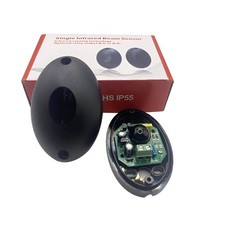 Viga sensor fotocélula para abridor de puerta corredera infrarroja seguridad fotocélula 12/24V