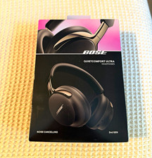 Bose QuietComfort Ultra Headphones 2nd Gen Noise Cancelling Bluetooth Black