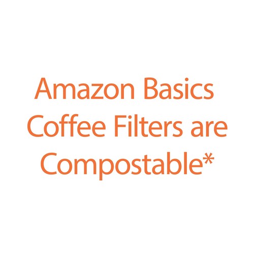 Amazon Basics Kaffeefilter 8-12 Tassen Korb weiß 200 Stück Kaffeemaschine Papier - Bild 4 von 7