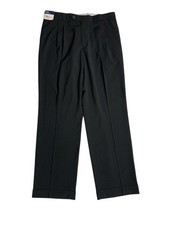 Ralph Lauren Men's 34x30 Comfort Flex Pants Pleated Dress Cuffed Pants