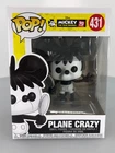 Funko POP! Disney Mickey Mouse 90 Years Mickey Mouse Plane Crazy #431 DAMAGED