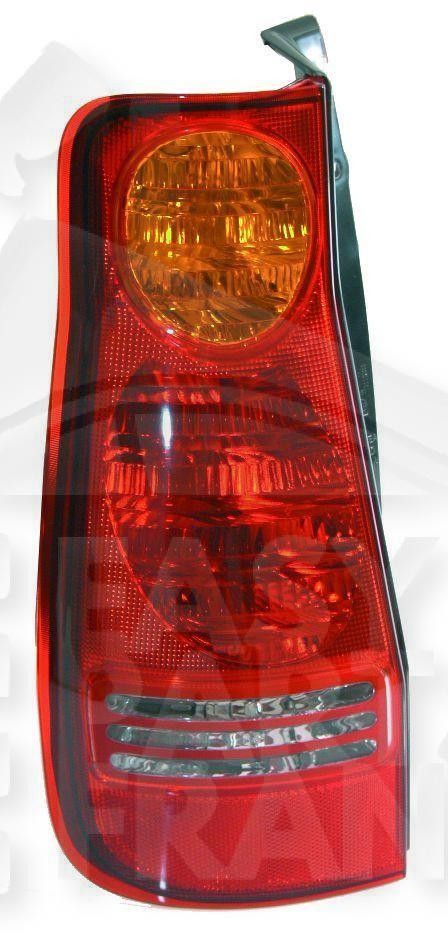 Feu arrière-gauche pour Hyundai Matrix de 2001 à 2005 - Phare arrière rouge d'origine