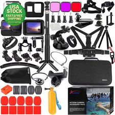 Accessories Kit for Gopro Hero 13 12 11 10 9 Waterproof Housing Screen Protector