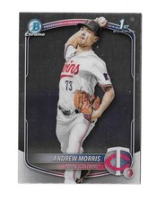 2025 Bowman - Chrome Prospects Andrew Morris #BCP-90 (RC)