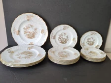 Spode Louvain YOU CHOOSE Bone China Gold Flowers Leuven Center Pattern