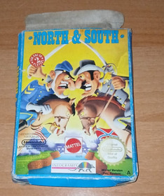 North & South MATTEL ITA - Gioco Nintendo Nes - Originale