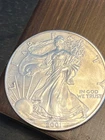 U.S. Mint American Eagle 2001 Silver Coin 1 oz 0.999 Fine Business Strike
