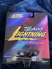 Johnny Lightning 1:64 Dracula Road Rods WHITE LIGHTNING Bela Lugosi #154-02