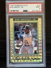 1992 Donruss Elite - Ken Griffey Jr. /10000 #13 - PSA 9 - Pop 250