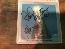 Reo Speedwagon Cd You Can Tune A Piano But You Cant Tuna Fish Signed Bye 3