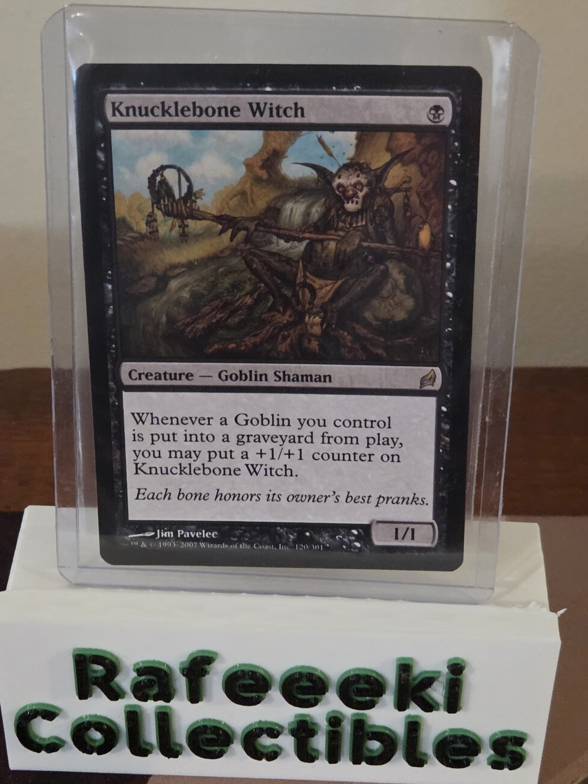 Wizards of the Coast Knucklebone Witch Regular Rare EN Lorwyn 120 MTG 2007