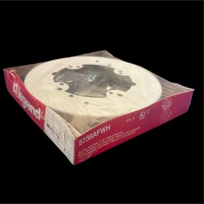 Legrand Wiremold 5738AFWH Solid Base Round Fan Box 5-1/2'' Diameter