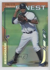 2014 Topps Finest Green Refractor 96/199 Tim Beckham #7 0w7