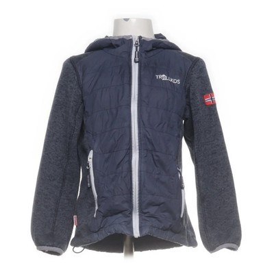 Trollkids, Jacke, Jungen, Größe: 128, Blau/Grau, Polyamid/Polyester #nyi