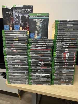 Microsoft Xbox Series x/One/One x - 100 Spiele Sammlung Konvolut