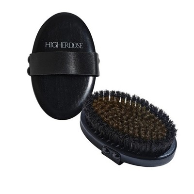 HigherDOSE Copper Dry Brushing Body Brush - Daily Ion-Charged Dry Brush to Bo...