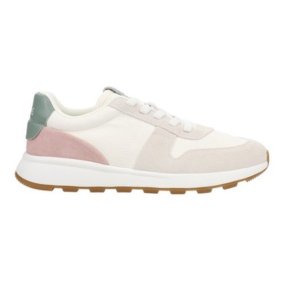 TOMS Trvl Lite Retro Runner Lace Up  Womens Off White Sneakers Casual Shoes 1002